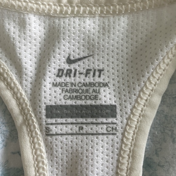 Nike Womens Premier Maria Sharapova Tank - Ivory/Hyper Punch Size S - Picture 5 of 6